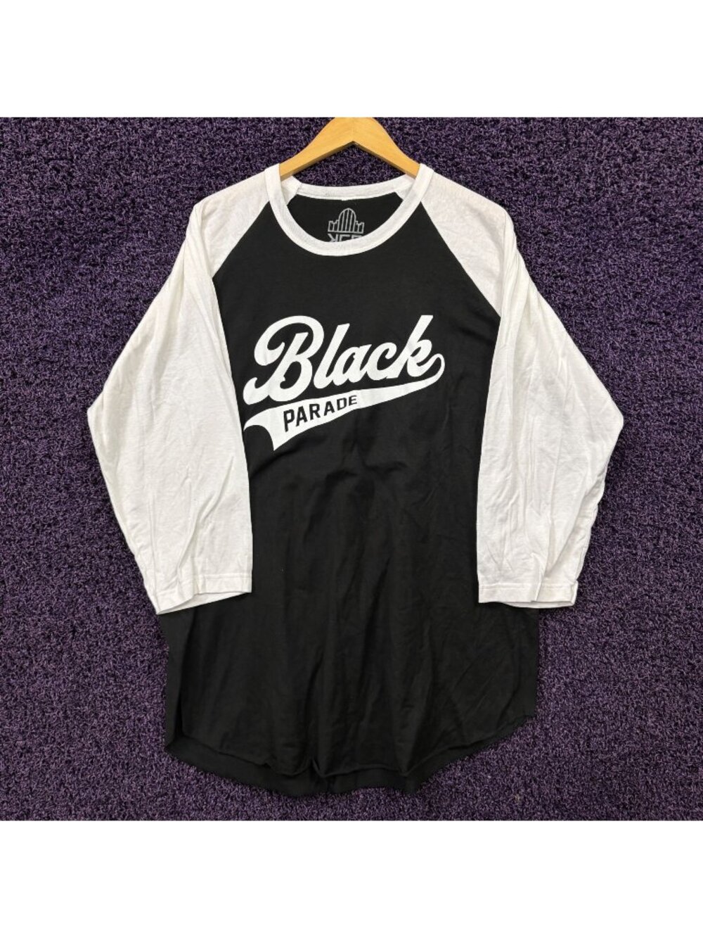 My Chemical Romance Long Live The Black Parade Tour Baseball Tee Size 2XL